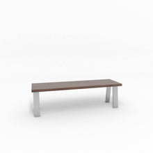 Lade das Bild in den Galerie-Viewer, Sitzbank "Cone" | Aluminium | Holz | verschiedene Ausführungen -Sitzbank - I-Systeme.com - Imbusch Systemmoebel gmbh