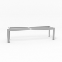 Lade das Bild in den Galerie-Viewer, Sitzbank "Frame" | Aluminium | Holz | verschiedene Ausführungen - I-Systeme.com - Imbusch Systemmoebel gmbh