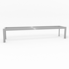 Lade das Bild in den Galerie-Viewer, Sitzbank "Frame" | Aluminium | Holz | verschiedene Ausführungen - I-Systeme.com - Imbusch Systemmoebel gmbh