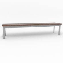 Lade das Bild in den Galerie-Viewer, Sitzbank "Frame" | Aluminium | Holz | verschiedene Ausführungen - I-Systeme.com - Imbusch Systemmoebel gmbh