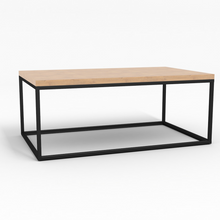 Lade das Bild in den Galerie-Viewer, Couchtisch Cube "A" | Aluminium | Holz | verschiedene Deckplatten -Couchtisch - I-Systeme.com - Imbusch Systemmoebel gmbh