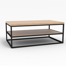 Lade das Bild in den Galerie-Viewer, Couchtisch Cube "O" | Aluminium | Holz | verschiedene Deckplatten -Couchtisch - I-Systeme.com - Imbusch Systemmoebel gmbh