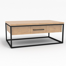 Lade das Bild in den Galerie-Viewer, Couchtisch Cube "S" | Aluminium | Holz | verschiedene Deckplatten -Couchtisch - I-Systeme.com - Imbusch Systemmoebel gmbh