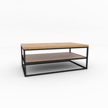 Lade das Bild in den Galerie-Viewer, Couchtisch Cube "O" | Aluminium | Holz | verschiedene Deckplatten -Couchtisch - I-Systeme.com - Imbusch Systemmoebel gmbh