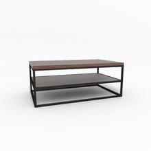 Lade das Bild in den Galerie-Viewer, Couchtisch Cube "O" | Aluminium | Holz | verschiedene Deckplatten -Couchtisch - I-Systeme.com - Imbusch Systemmoebel gmbh