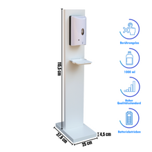Lade das Bild in den Galerie-Viewer, Desinfektionssäule | automatischer Desinfektionsmittelspender | Desinfektionsstation -Hygienesäule - I-Systeme.com - Imbusch Systemmoebel gmbh