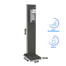 Lade das Bild in den Galerie-Viewer, Desinfektionssäule | Desinfektionsstation | Desinfektionsmittelspender -Hygienesäule - I-Systeme.com - Imbusch Systemmoebel gmbh