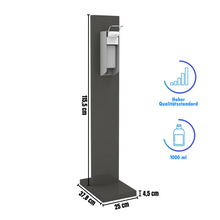 Lade das Bild in den Galerie-Viewer, Desinfektionssäule | Desinfektionsstation | Desinfektionsmittelspender -Hygienesäule - I-Systeme.com - Imbusch Systemmoebel gmbh
