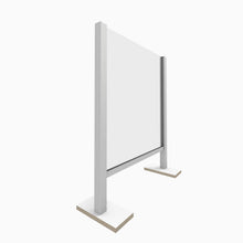 Lade das Bild in den Galerie-Viewer, Hustenschutz | Hygienetrennwand | Thekenaufsatz | Aluminiumzierrahmen -Hygienetrennwand - I-Systeme.com - Imbusch Systemmoebel gmbh