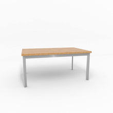 Lade das Bild in den Galerie-Viewer, Tisch "Frame" | Aluminium | Holz | verschiedene Ausführungen - I-Systeme.com - Imbusch Systemmoebel gmbh