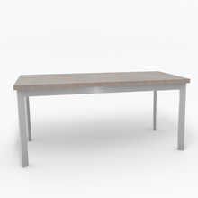 Lade das Bild in den Galerie-Viewer, Tisch "Frame" | Aluminium | Holz | verschiedene Ausführungen - I-Systeme.com - Imbusch Systemmoebel gmbh