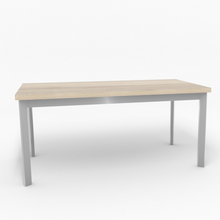 Lade das Bild in den Galerie-Viewer, Tisch "Frame" | Aluminium | Holz | verschiedene Ausführungen - I-Systeme.com - Imbusch Systemmoebel gmbh