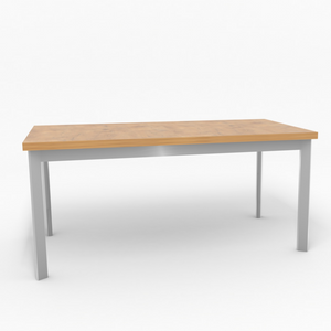 Tisch "Frame" | Aluminium | Holz | verschiedene Ausführungen - I-Systeme.com - Imbusch Systemmoebel gmbh