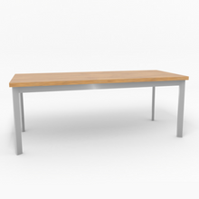 Lade das Bild in den Galerie-Viewer, Tisch "Frame" | Aluminium | Holz | verschiedene Ausführungen - I-Systeme.com - Imbusch Systemmoebel gmbh