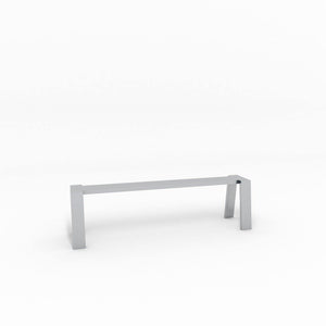 Sitzbank "Cone" | Aluminium | Holz | verschiedene Ausführungen -Sitzbank - I-Systeme.com - Imbusch Systemmoebel gmbh